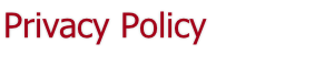 Privacy Policy